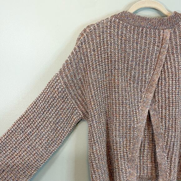 Forte Forte Women's Wool Blend Knit Long Flare Sleeve Pullover Sweater Size XL - Picture 4 of 10